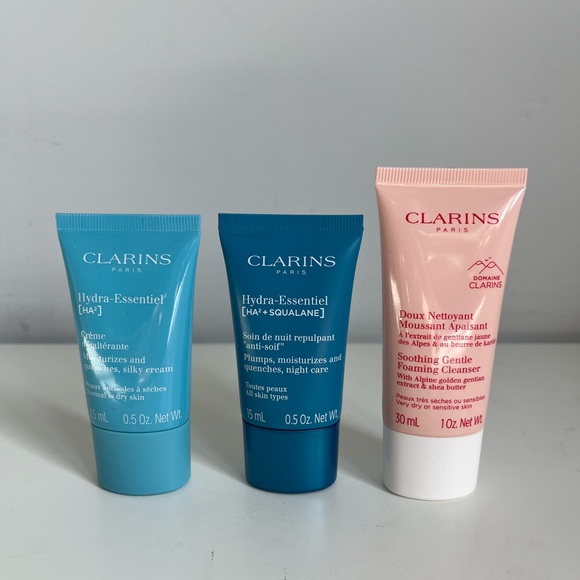 Clarins Other - Clarins Hydra-Essentiel Skincare Set